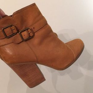 Lucky Brand Suede Leather Booties